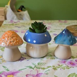 Ceramic Mushroom Bundle